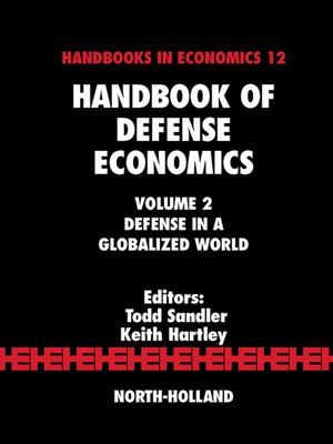cover image of Handbook of Defense Economics